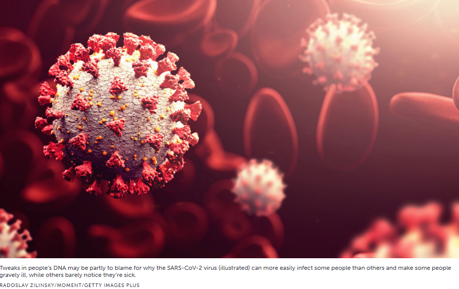 DNA'nız COVID-19'a yakalanmanızı veya ağır hasta olmanızı nasıl etkileyebilir?